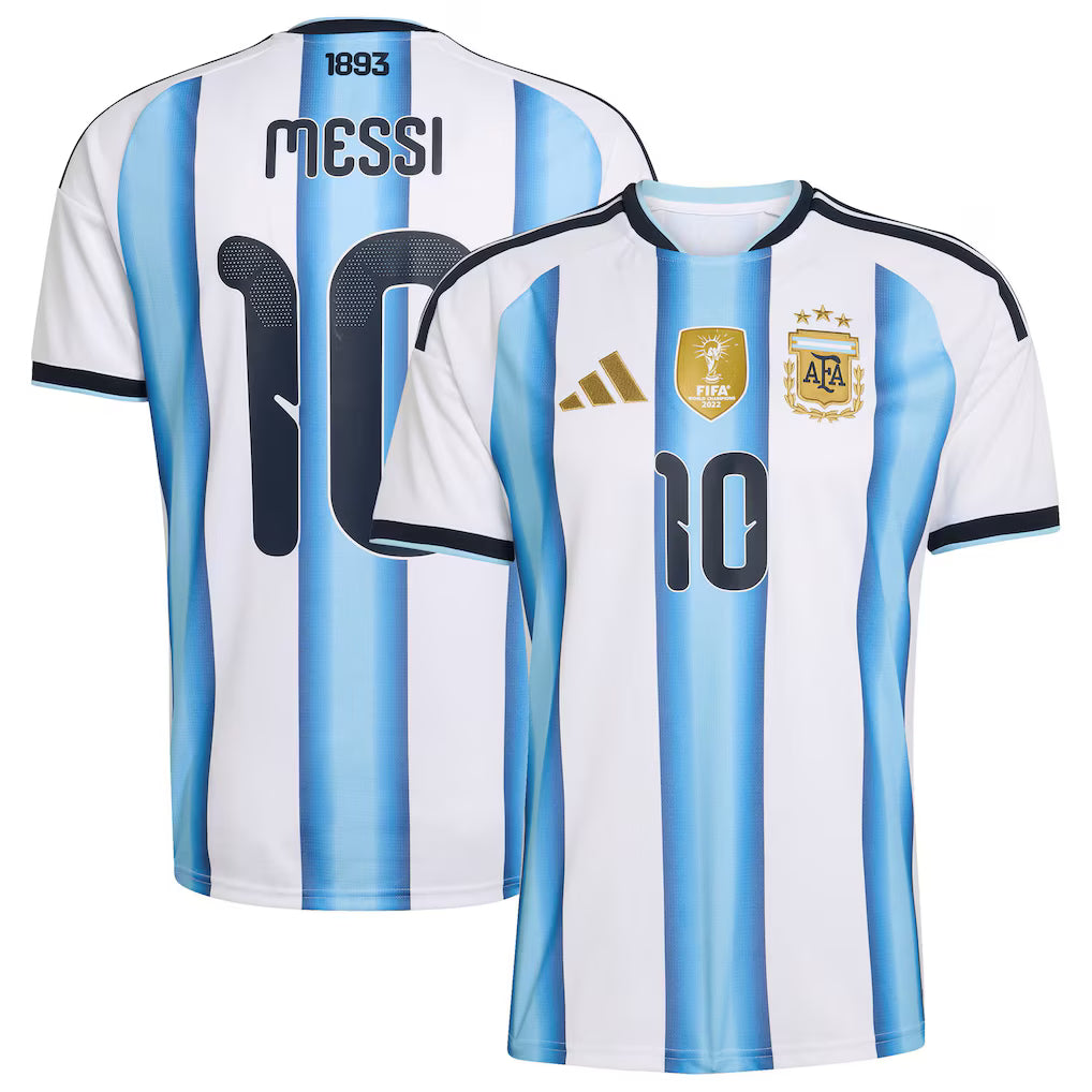 Argentína Treyja og stuttbuxur 2026 (Messi) - Krakkar