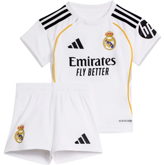 Real Madrid Treyja & stuttbuxur 24/25 - Krakkar
